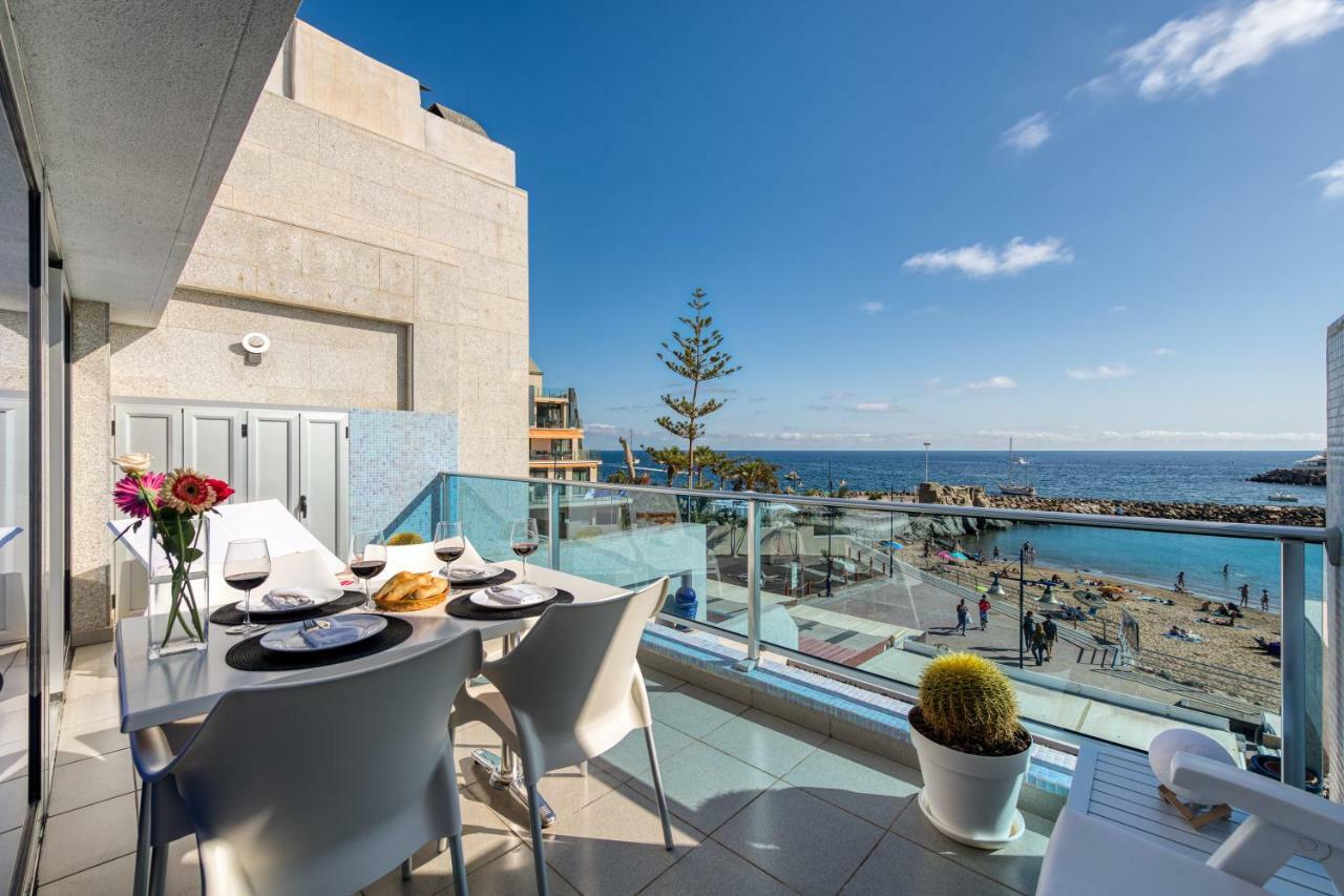 Teresita Mogamar Beachfront Puerto De Mogan Exterior foto